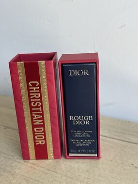 NEW DIOR Rouge Dior Lipstick 999 Velvet 2025 Lunar New Year Ltd Ed SOLD OUT